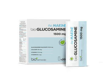 bioGLUCOSAMINE MARINE 1500 mg 20 pak.
